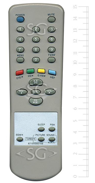 Пульт дистанционного управления для LG 6710V00070B /ROLSEN